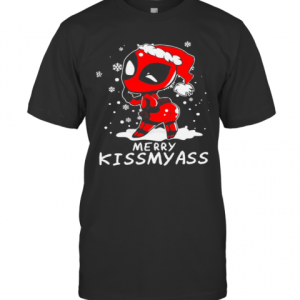Deadpool Merry Kiss My Ass Christmas T-Shirt