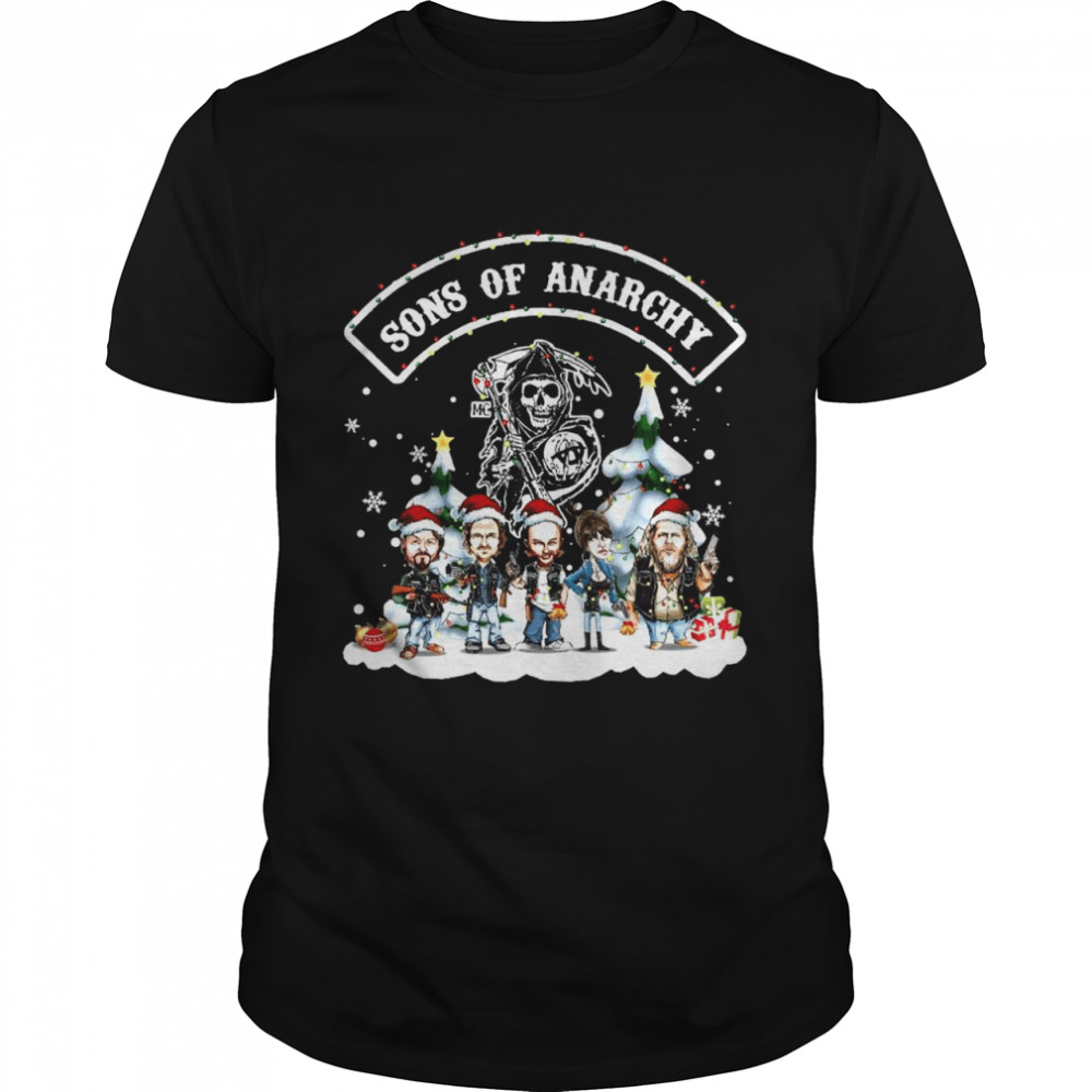Death Sons Of Anarchy Christmas Light shirt Death Sons Of Anarchy Christmas Light shirt