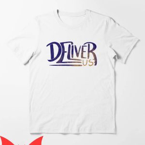 Deliver Us T-Shirt Classsic Logo Words Magical Halloween