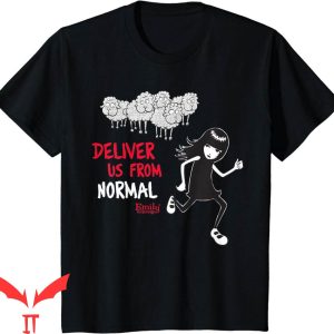 Deliver Us T-Shirt Emily The Strange Deliver Us From Normal
