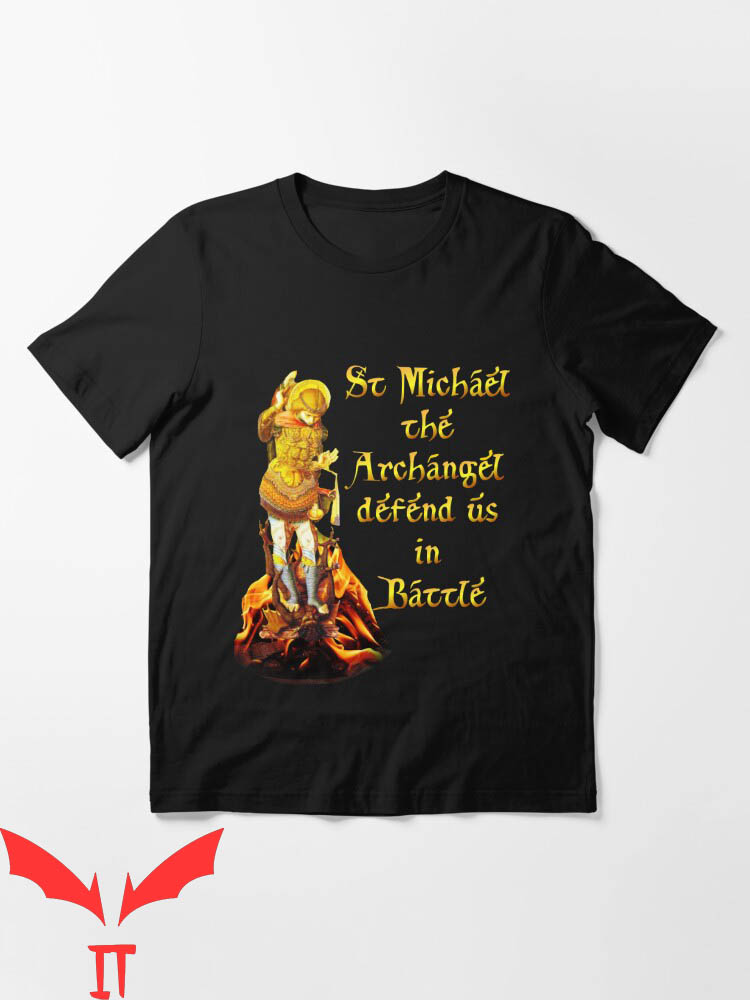 Deliver Us T-Shirt St Michael The Archangel Defend Us Deliver Us T-Shirt St Michael The Archangel Defend Us