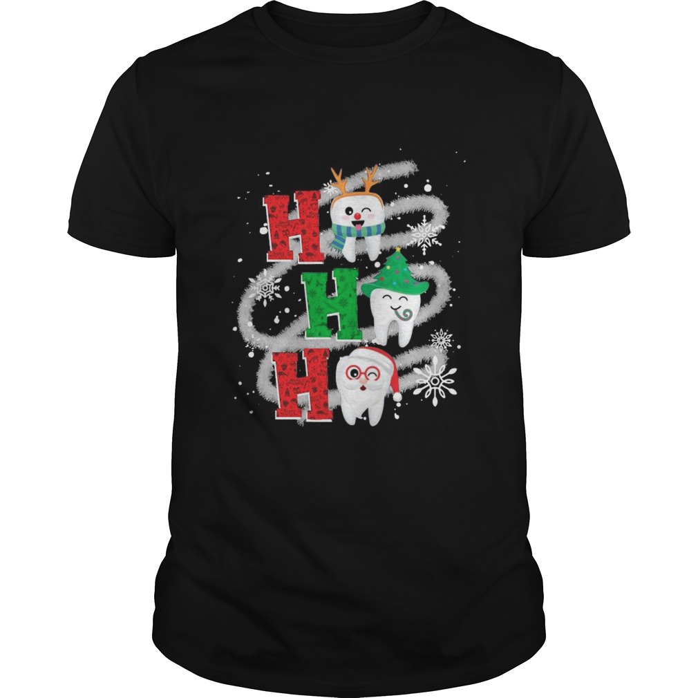 Dental Ho Ho Ho Christmas Gift shirt Dental Ho Ho Ho Christmas Gift shirt