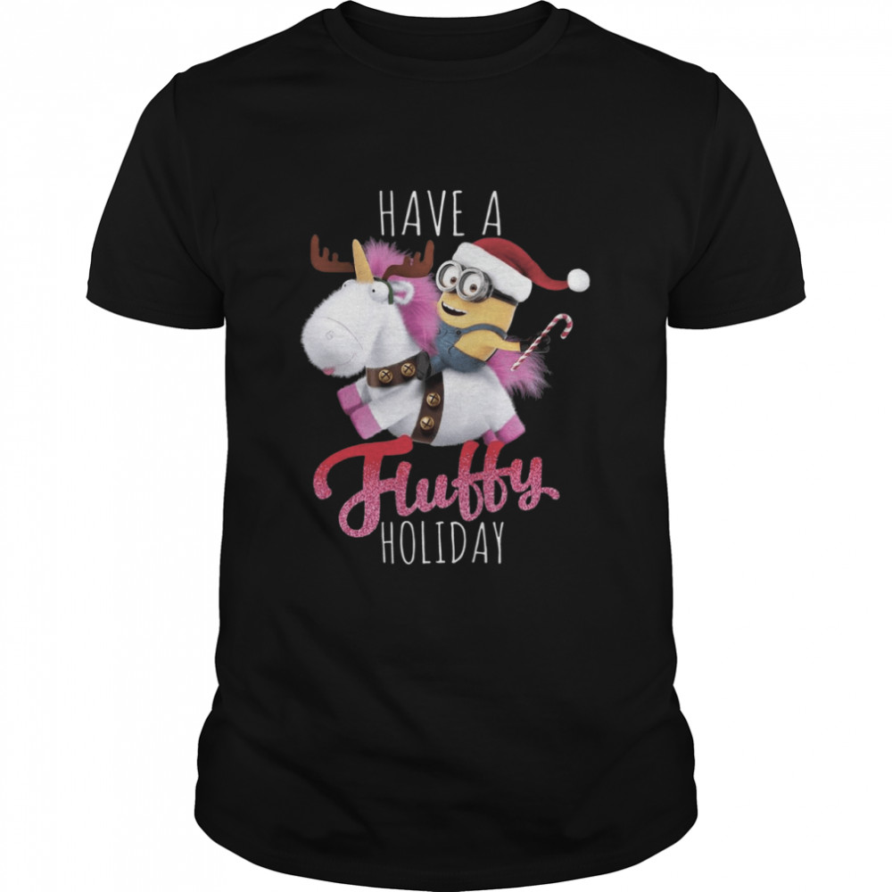 Despicable Me Minions A Fluffy Christmas shirt Despicable Me Minions A Fluffy Christmas shirt