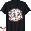 Dibs On The Captain T-Shirt Funny Vintage Trending