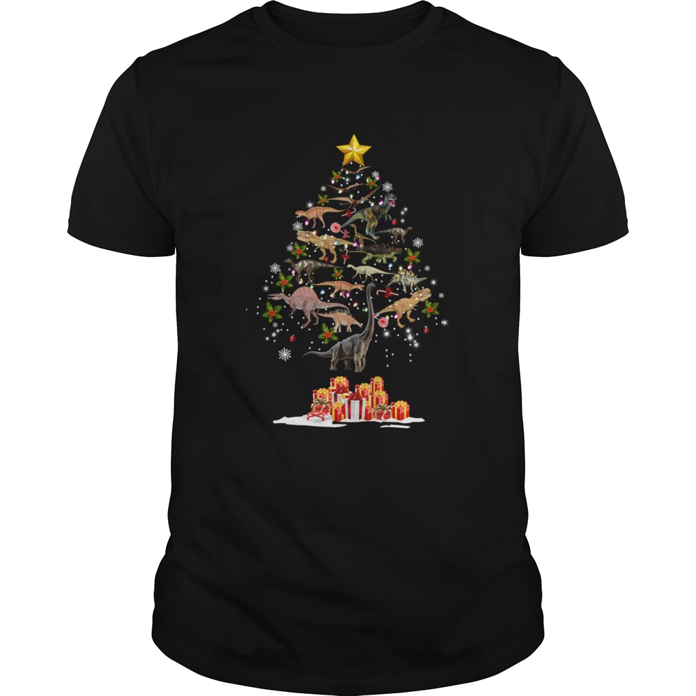 Dinosaur Christmas Tree shirt Dinosaur Christmas Tree shirt