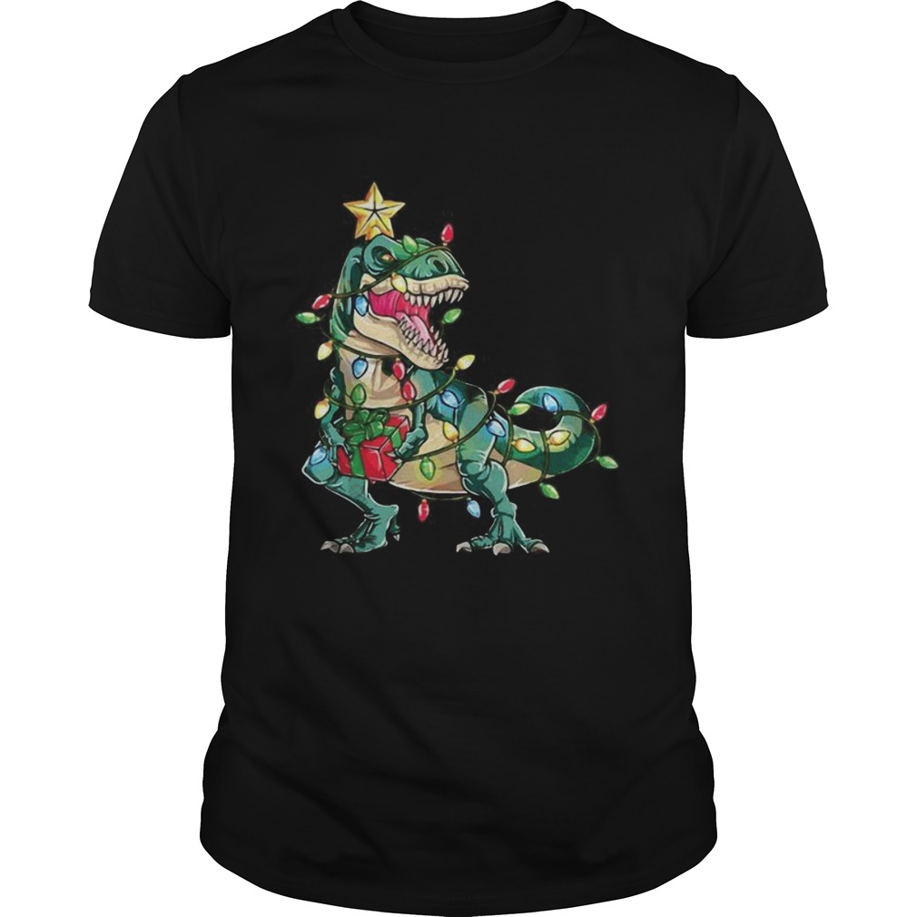Dinosaur merry christmas tree shirt Dinosaur merry christmas tree shirt