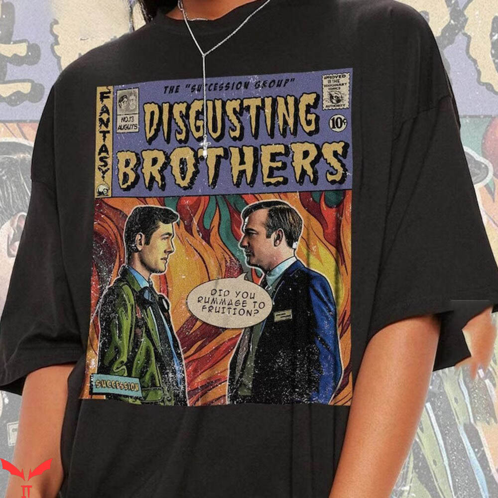 Disgusting Brothers T-Shirt Comic Vintage Tee Shirt Movie Disgusting Brothers T-Shirt Comic Vintage Tee Shirt Movie