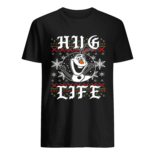 Disney Frozen Olaf Hug Life Ugly Christmas Sweater Style shirt Disney Frozen Olaf Hug Life Ugly Christmas Sweater Style shirt