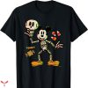 Disney Halloween T-shirt Mickey Skull