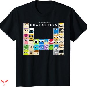 Disney Teacher T-shirt Characters