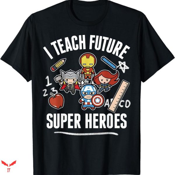 Disney Teacher T-shirt Super Heros