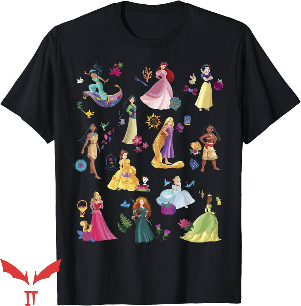 Disney Vacation T-Shirt Disney Princess Magical Print TShirt