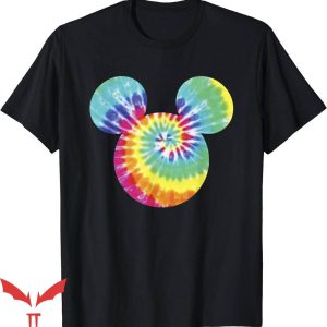 Disney Vacation T-Shirt Icon Rainbow Tie-Dye Trending