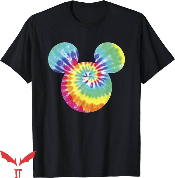 Disney Vacation T-Shirt Icon Rainbow Tie-Dye Trending
