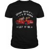 Dogs Whisper words of wisdom let it be Christmas shirt