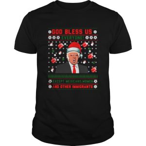 Donald trump gag geschenk president trump santa ugly christmas shirt
