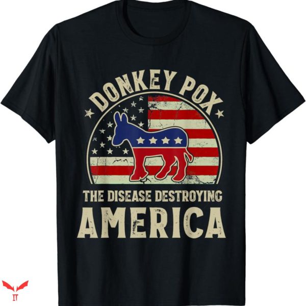 Donkey Pox T-shirt Vintage Design