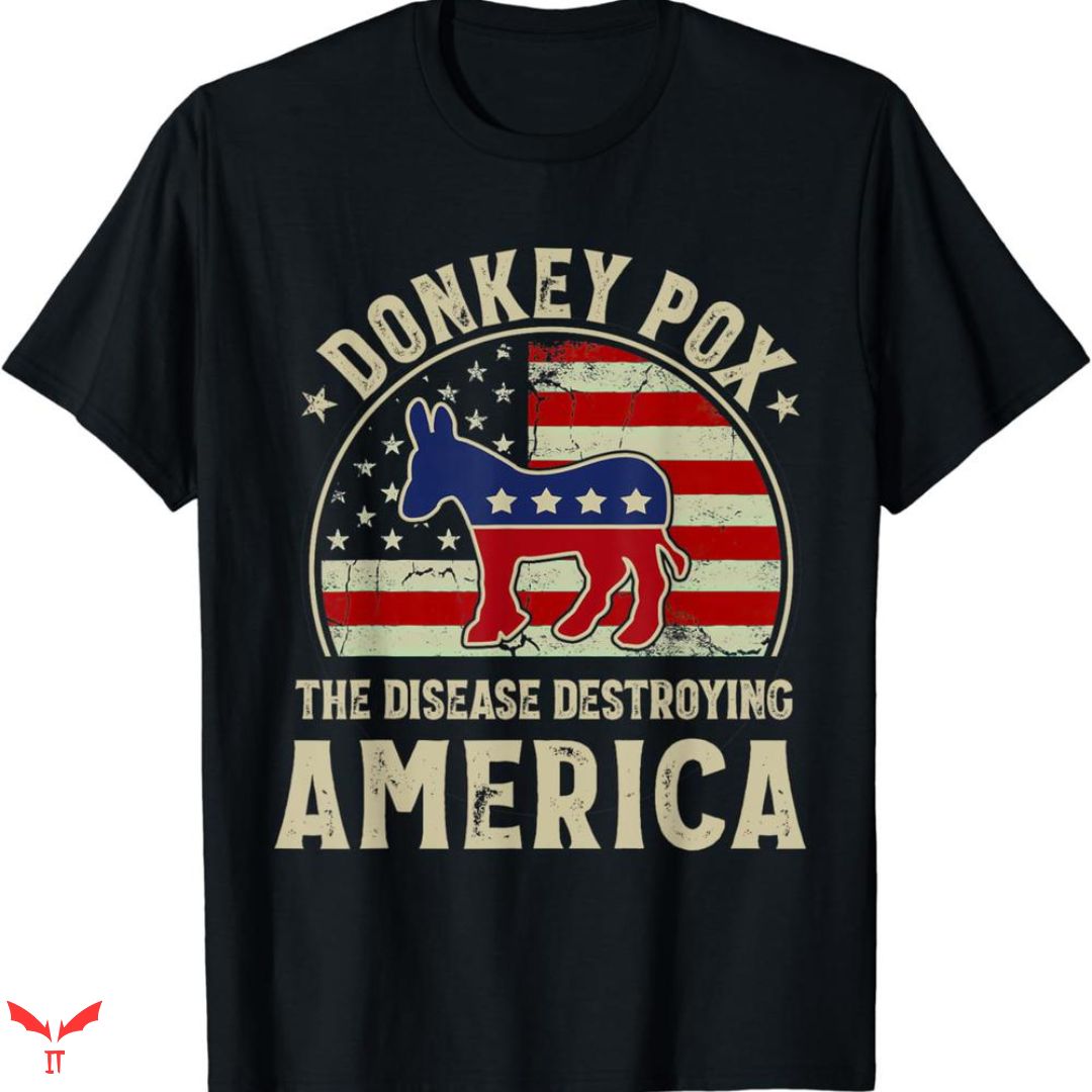 Donkey Pox T-shirt Vintage Design Donkey Pox T-shirt Vintage Design