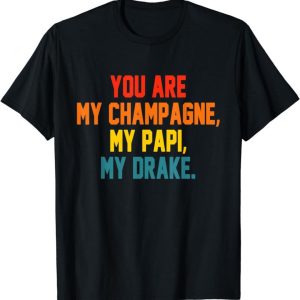 Drake T-shirt My Champagne