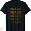 Drake T-shirt Retro Style