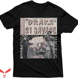 Drake Take Care T-Shirt Ablur Tour Tee Shirt Music