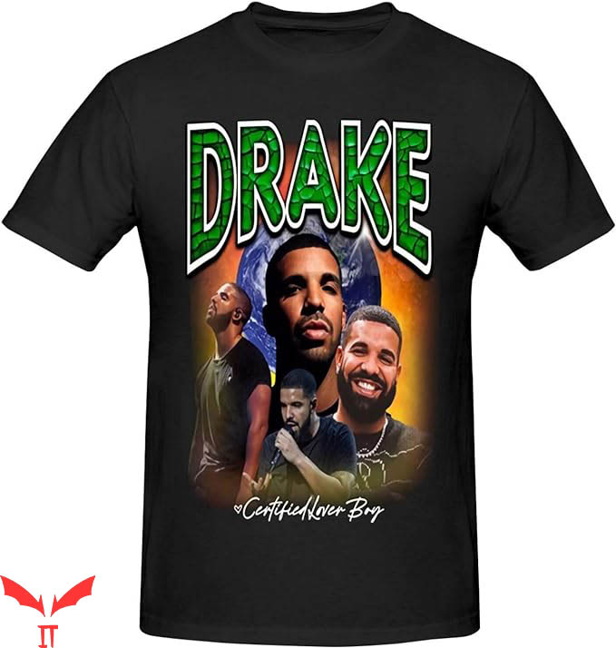 Drake Take Care T-Shirt Heart Certified Lover Boy Tee Music Drake Take Care T-Shirt Heart Certified Lover Boy Tee Music