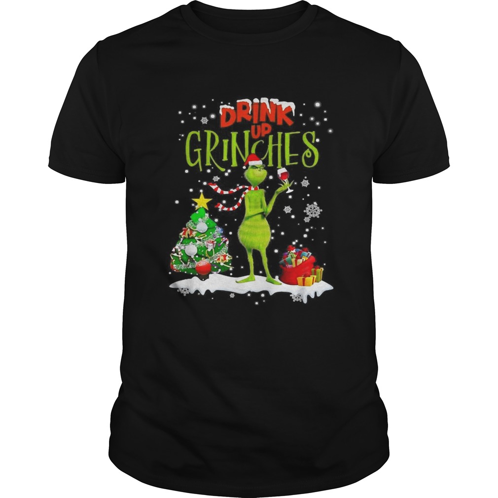 Drink up Grinches Christmas Wine shirt Drink up Grinches Christmas Wine shirt