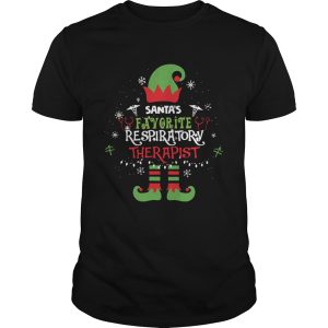 ELF Santa’s Favorite Respiratory therapist shirt