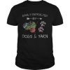 Easily Distracted By Dogs And Yarn Christmas shirt