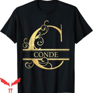 El Conde T-Shirt Conde Name Vintage Family Souvenirs