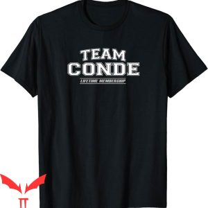 El Conde T-Shirt Team Conde Proud Family Surname Last Name