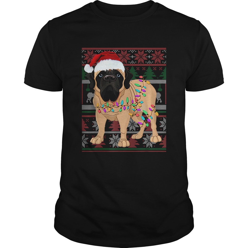 English Mastiff Ugly Sweater Christmas Gift shirt English Mastiff Ugly Sweater Christmas Gift shirt