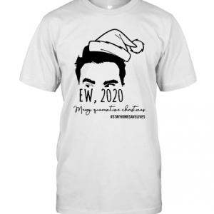 Ew 2020 Merry Quarantine Christmas T-Shirt