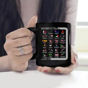 F1 2023 Calendar Mug Formula 1 Racing Mugs Gift Lover