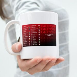 F1 2023 Calendar Racing Mug