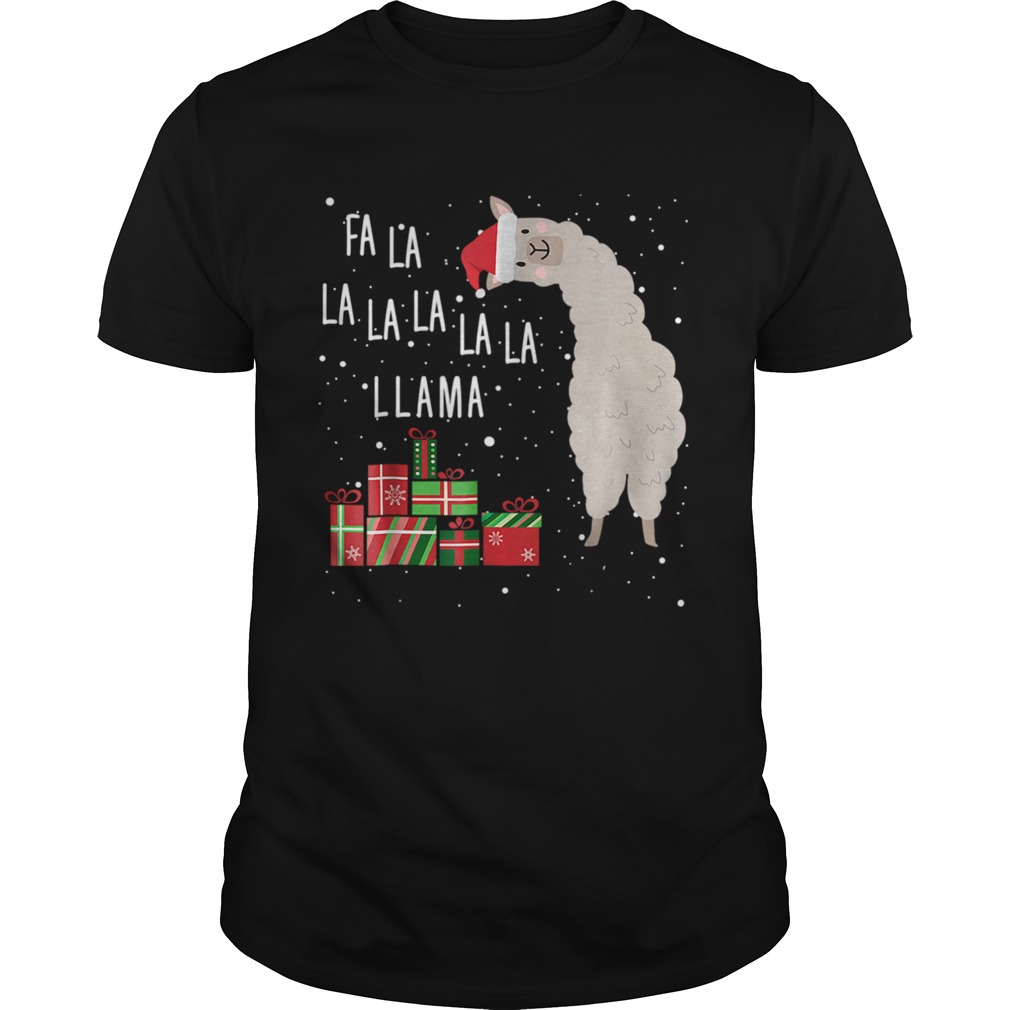 Fa La La Llama Christmas shirt Fa La La Llama Christmas shirt
