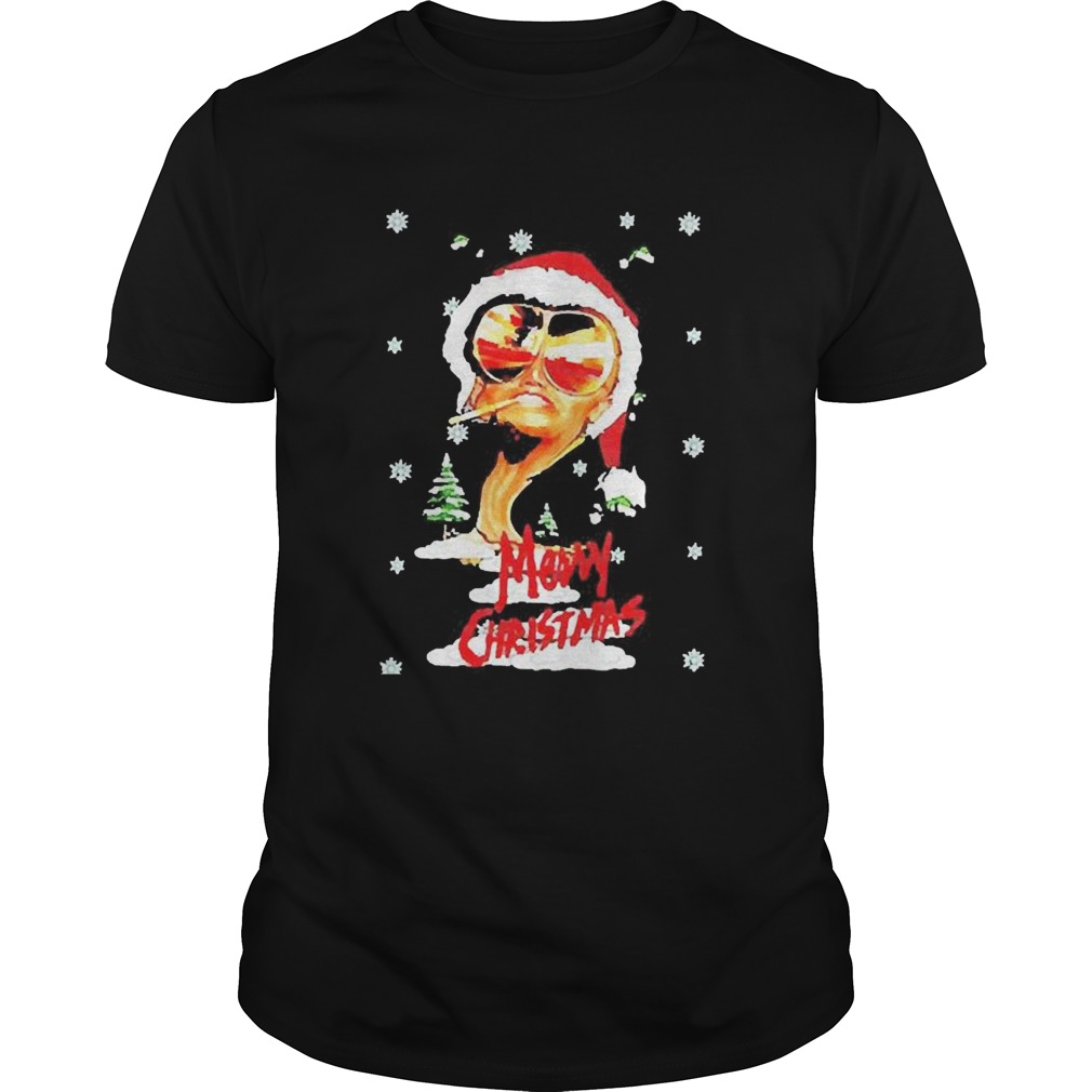 Fear And Loathing In Las Vegas Merry Christmas shirt Fear And Loathing In Las Vegas Merry Christmas shirt