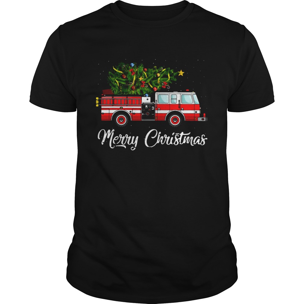 Firefighter Merry Christmas shirt Firefighter Merry Christmas shirt