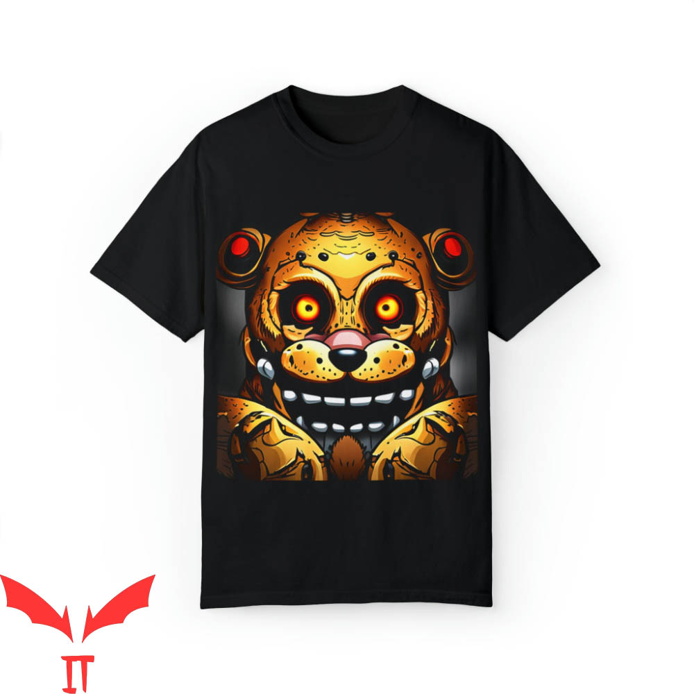 Five Nights At Freddys T-Shirt FNAF Nightmare Fazbear Five Nights At Freddys T-Shirt FNAF Nightmare Fazbear