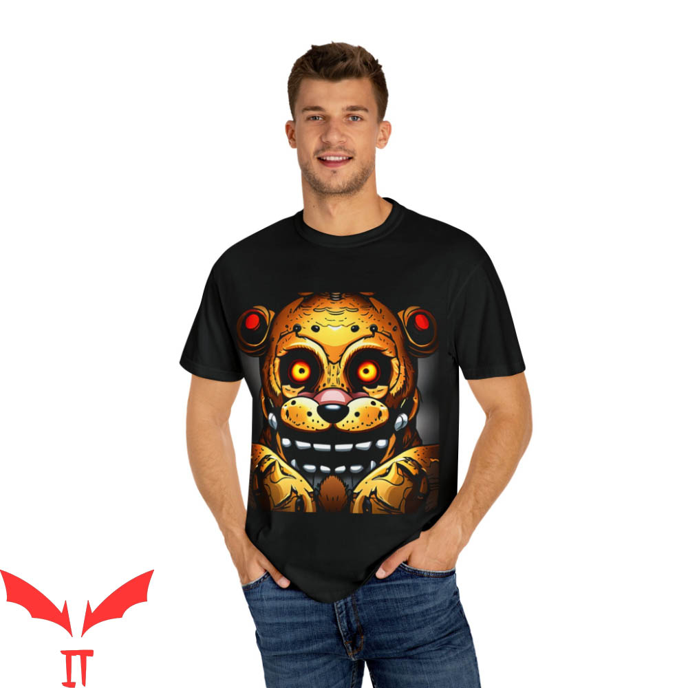 Five Nights At Freddys T-Shirt FNAF Nightmare Fazbear Five Nights At Freddys T-Shirt FNAF Nightmare Fazbear
