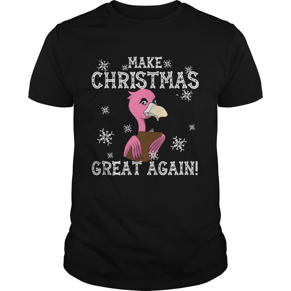 Flamingo Make Christmas Great Again shirt Flamingo Make Christmas Great Again shirt