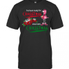 Flamingo Santa I’Ve Been Ready For Christmas Since Last Christmas Gift T-Shirt