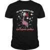 Flamingo Santa On The Naughty List And I Regret Nothing shirt