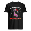 Flamingo on the naughty list and I regret nothing Christmas shirt
