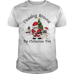 Flossing Around The Christmas Tree shirt