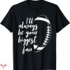Football Mom T-shirt Biggest Fan