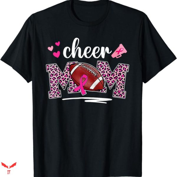 Football Mom T-shirt Pinky Style