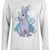 Foraging Familiars Hare Ladies Grey Sweatshirt