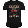 Four Main Food Groups Elf Buddy Christmas Pajama Ugly shirt