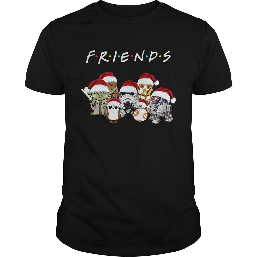 Friends Star Wars All Characters Christmas shirt Friends Star Wars All Characters Christmas shirt